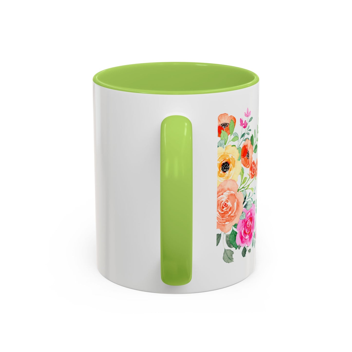 Dental Hygienist Floral Coffee Mug – "Warning: Sharp Tools, Sharper Sarcasm"