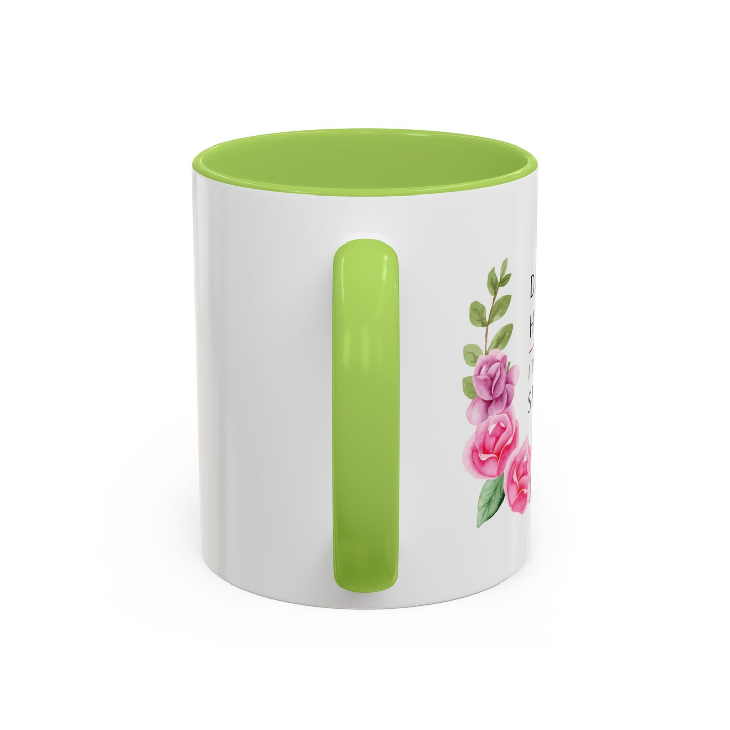 Dental Hygienist Floral Mug – "I Do It for the Sparkle"