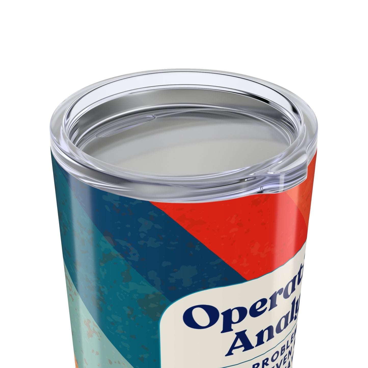Operations Analyst 20oz Tumbler – “I Fix Problems You Don’t Even Know You Have” Retro Travel Mug