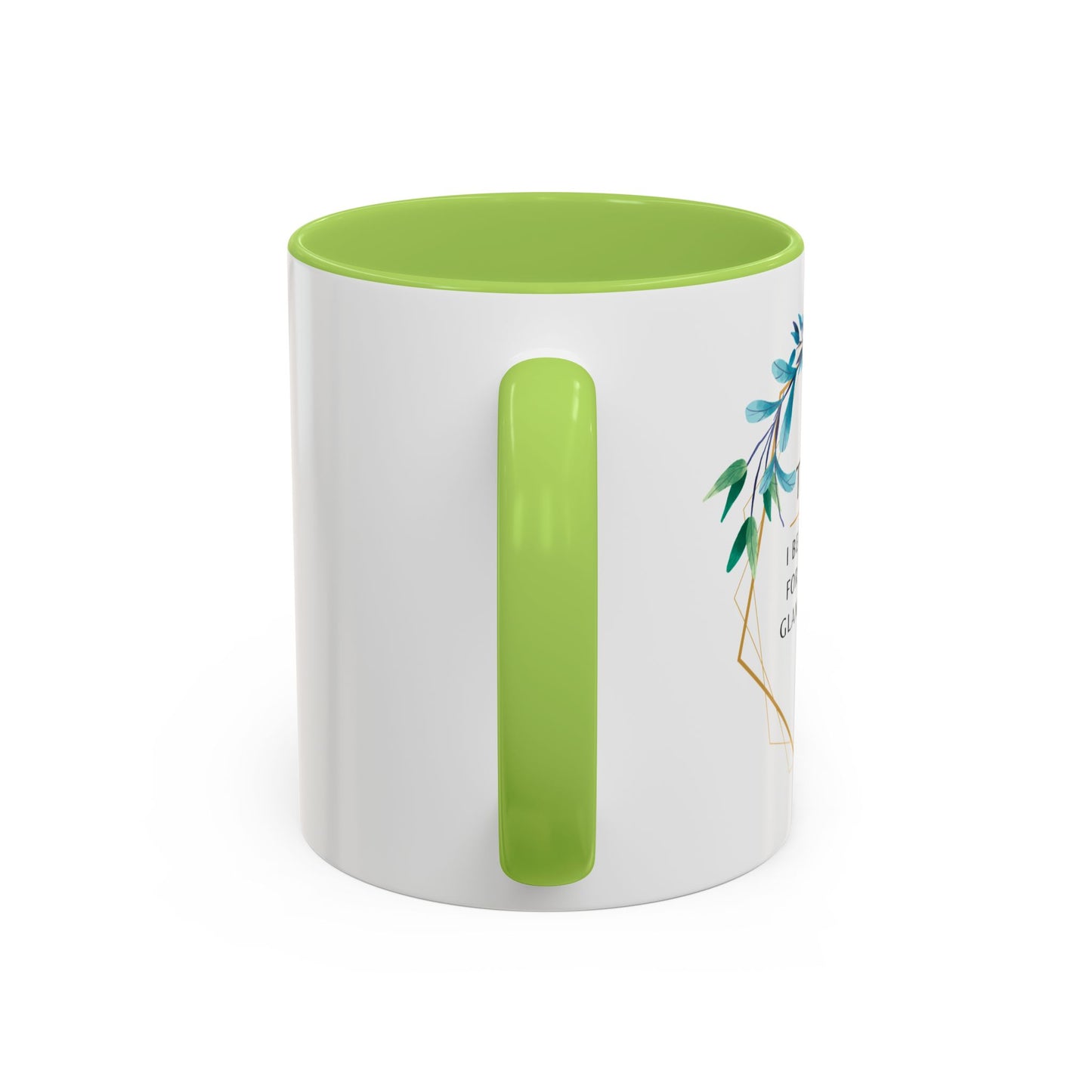 Teacher Coffee Mug – “I became a teacher for the money and glamour. Obviously.”