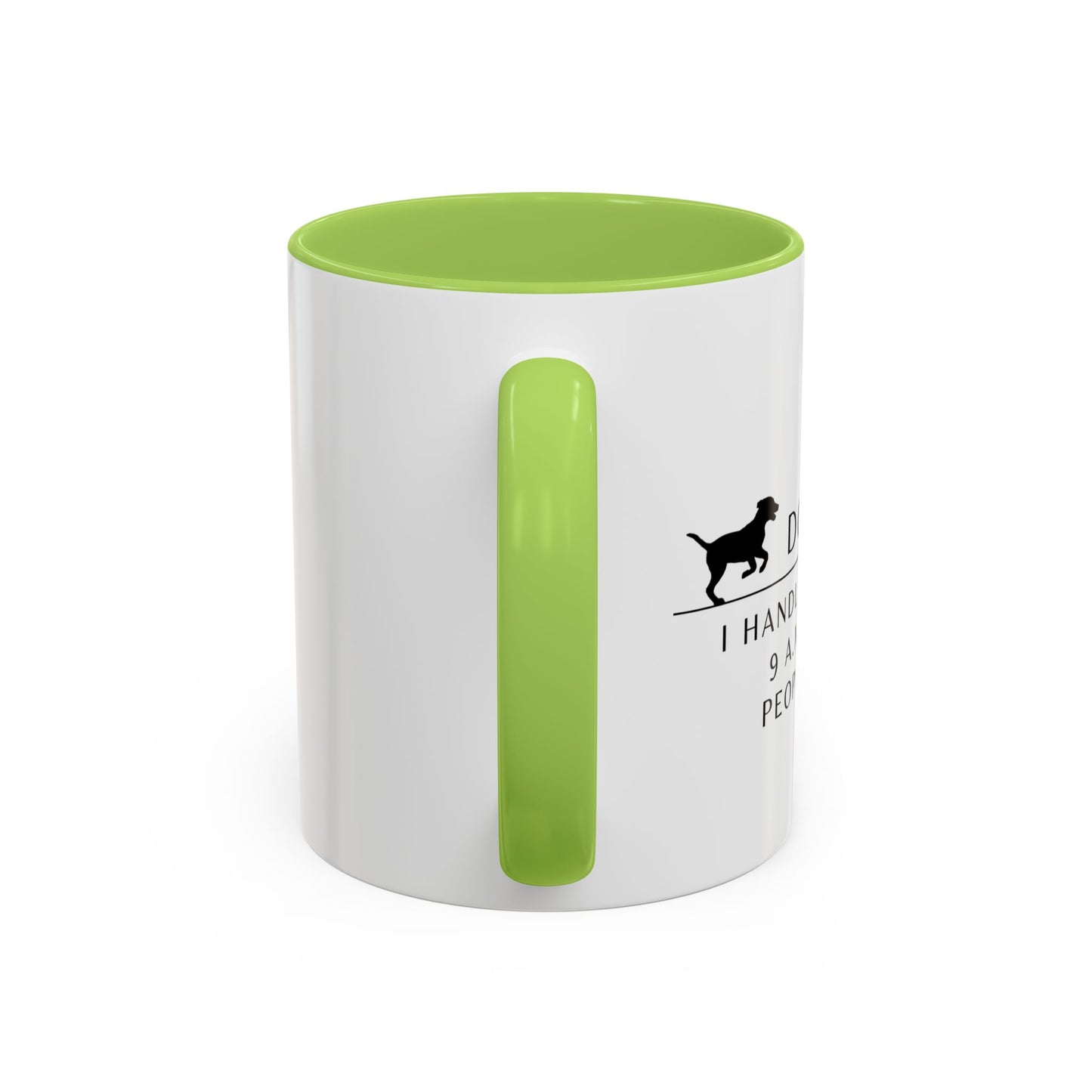 Dog Walker Coffee Mug – “I handle more crap before 9 a.m. than most people do all day.”