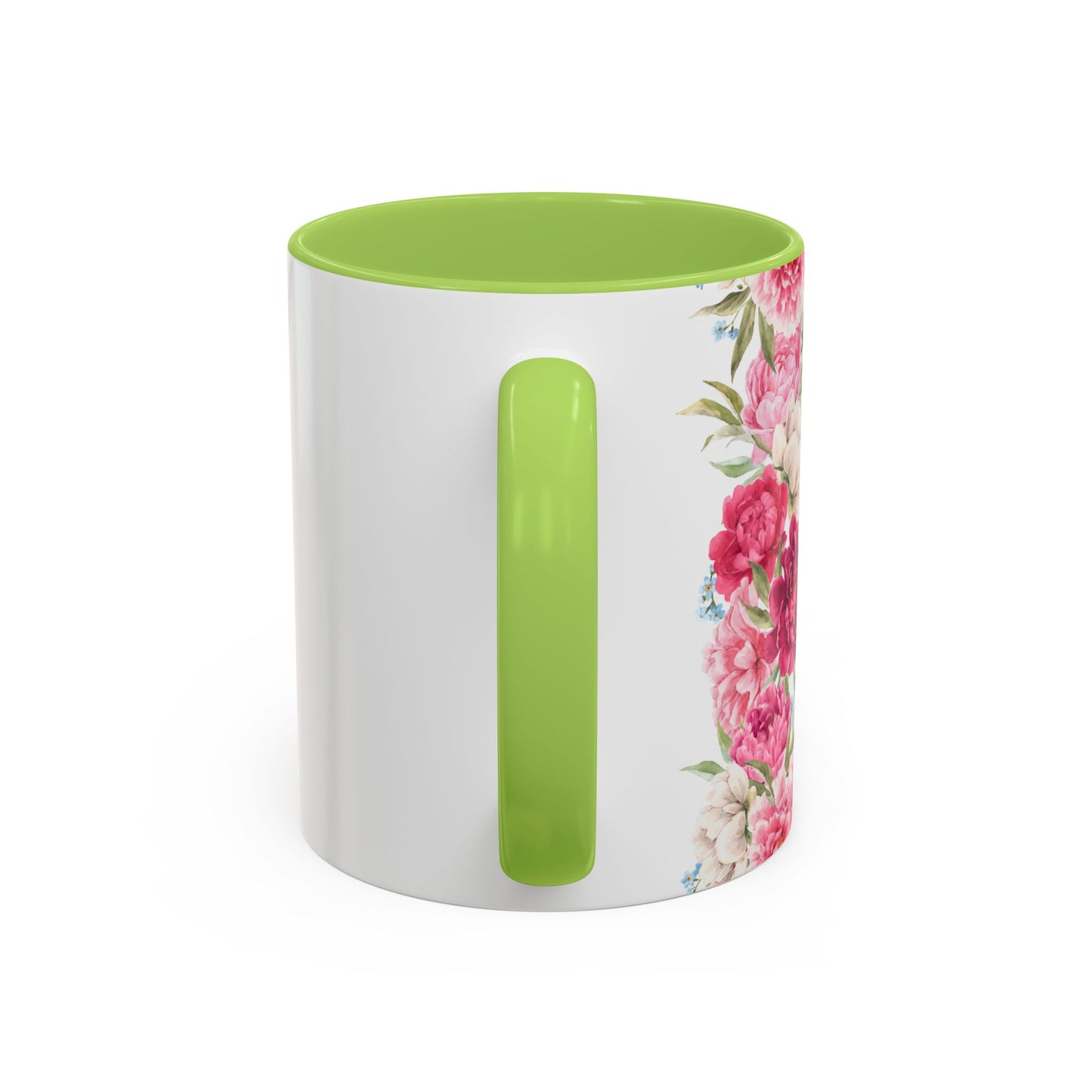 Nurse Floral Coffee Mug – "I’m Trained in CPR and Sarcasm"