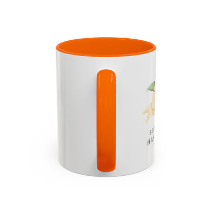 Human Resources Floral Coffee Mug: "Because Someone Has to Babysit the Adults"