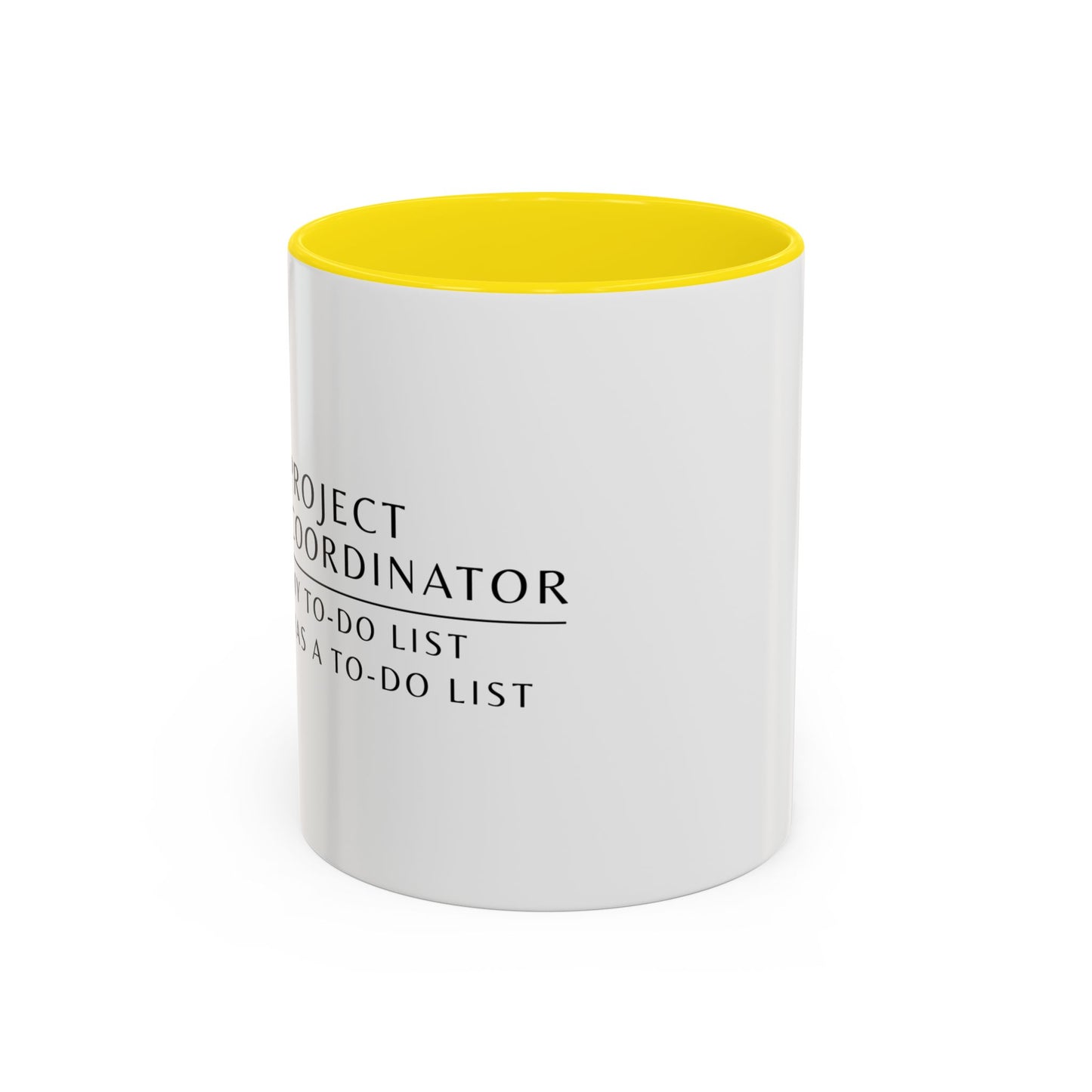 Project Coordinator Rainbow Mandala Coffee Mug – “My to-do list has a to-do list.”