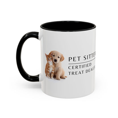 Pet Sitter Coffee Mug – “Certified Treat Dealer.”