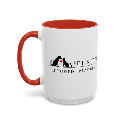 Pet Sitter Coffee Mug – “Certified Treat Dealer.”