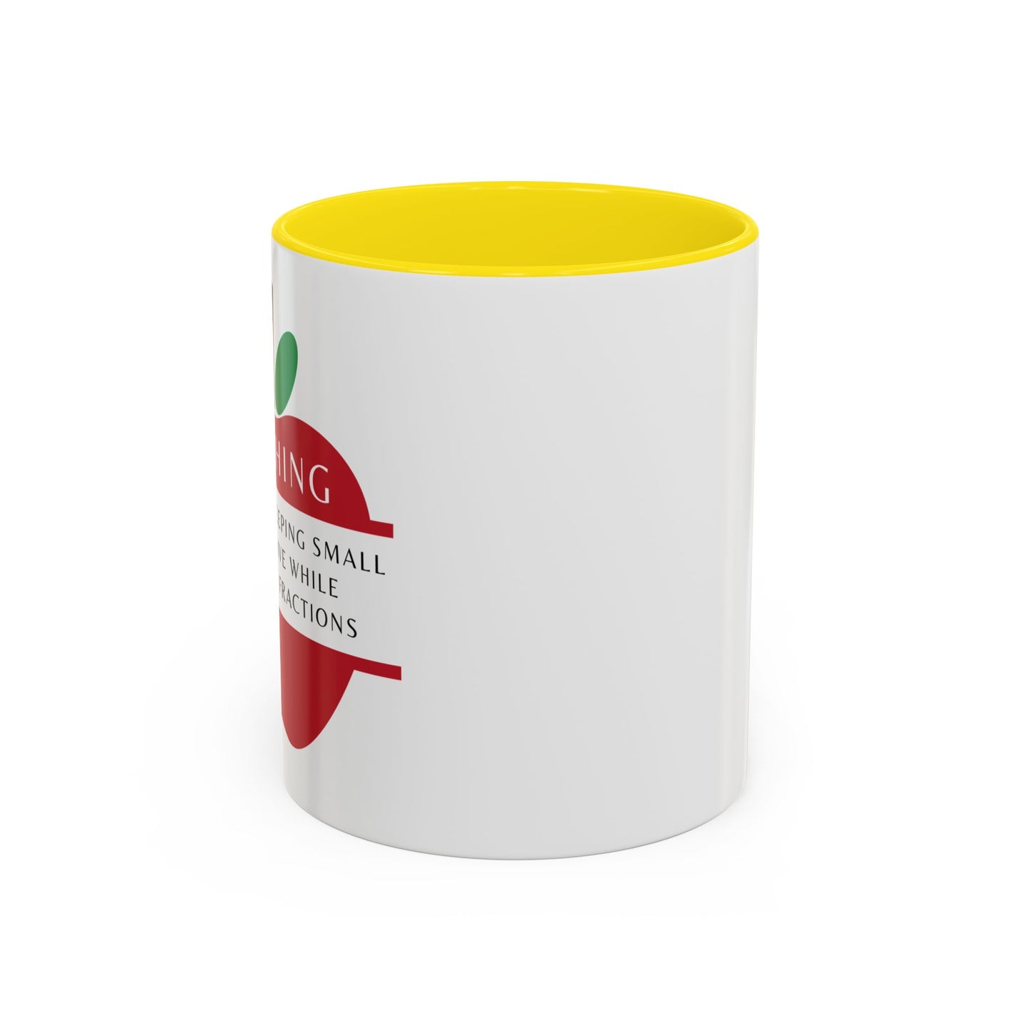 Teacher Coffee Mug – “The art of keeping small humans alive while explaining fractions”