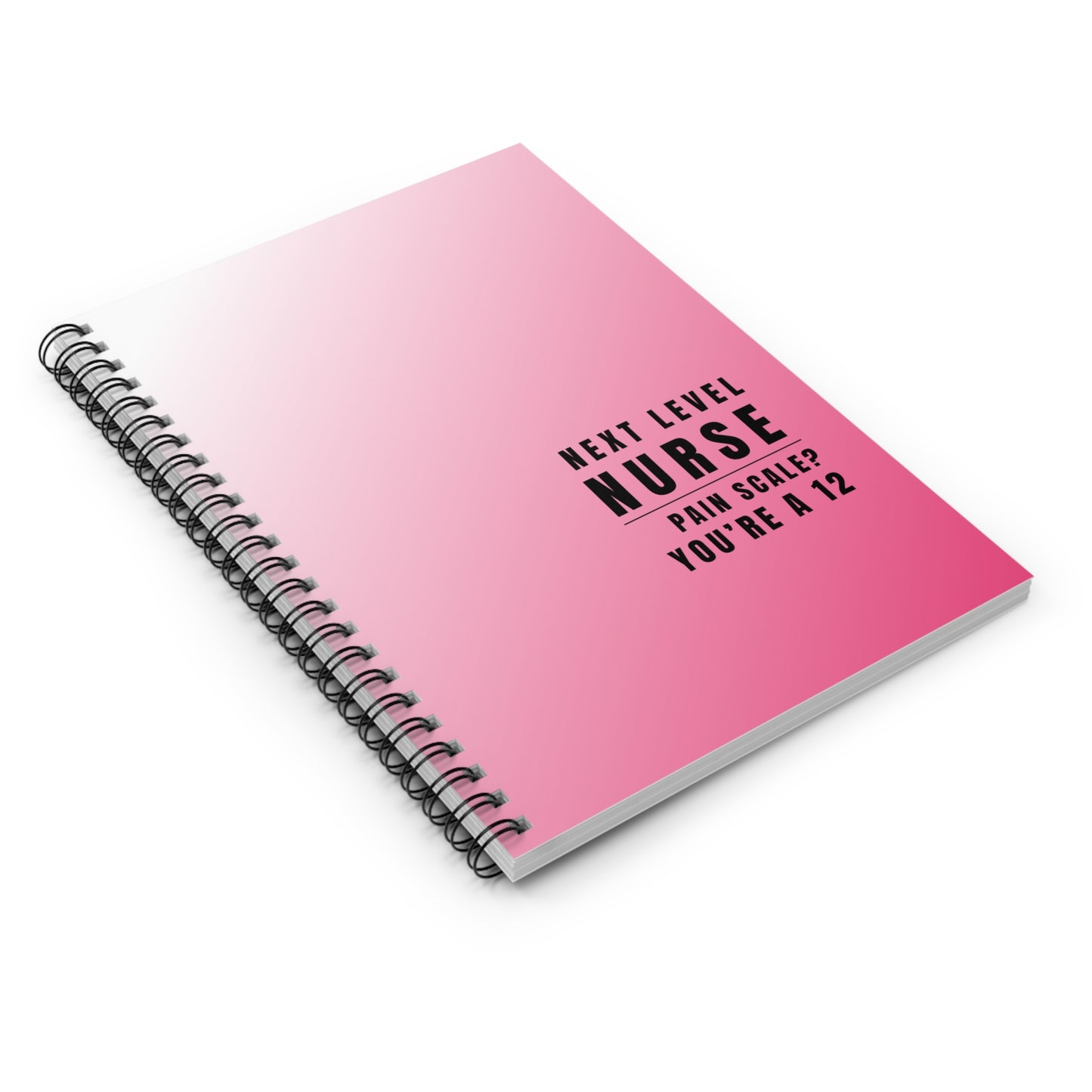 Nurse Pink Notebook – "Today’s Goal: No Lawsuits"