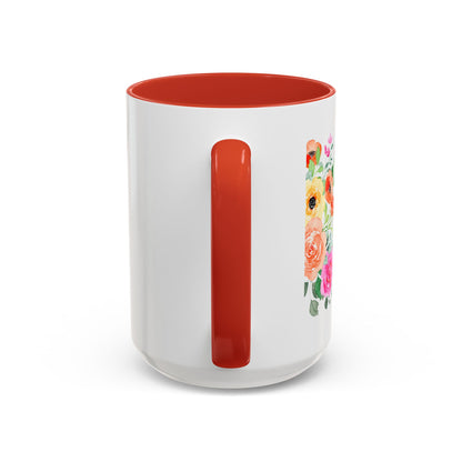 Dental Hygienist Floral Coffee Mug – Just Here for the Scrape Sound
