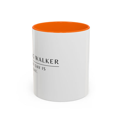 Dog Walker Coffee Mug – “Every day is leg day.”