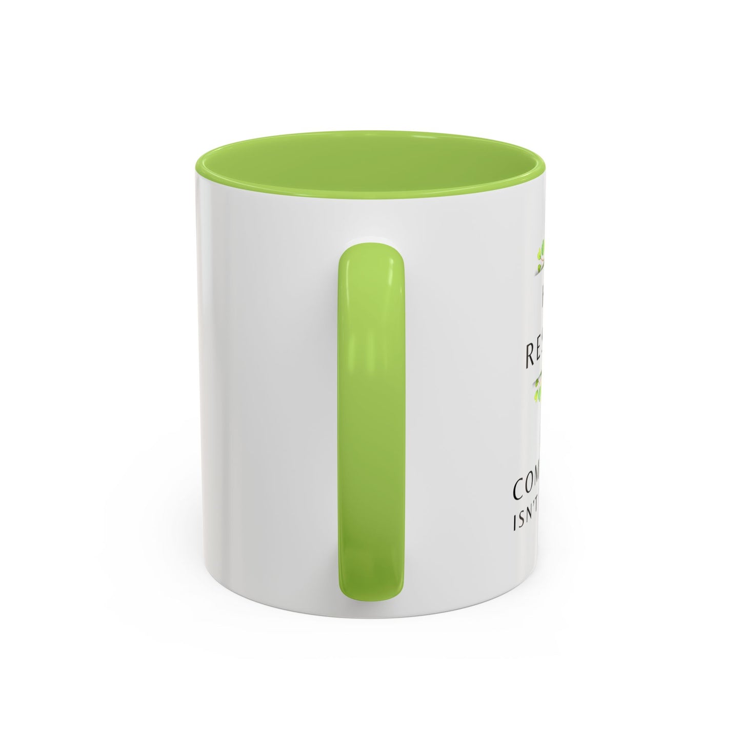 Human Resources Floral Coffee Mug: "Because Common Sense Isn’t That Common"