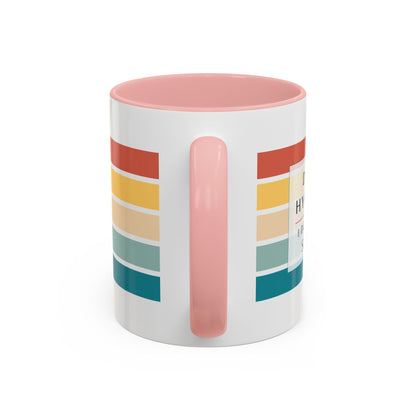 Dental Hygienist Striped Coffee Mug – "I Do It for the Sparkle"