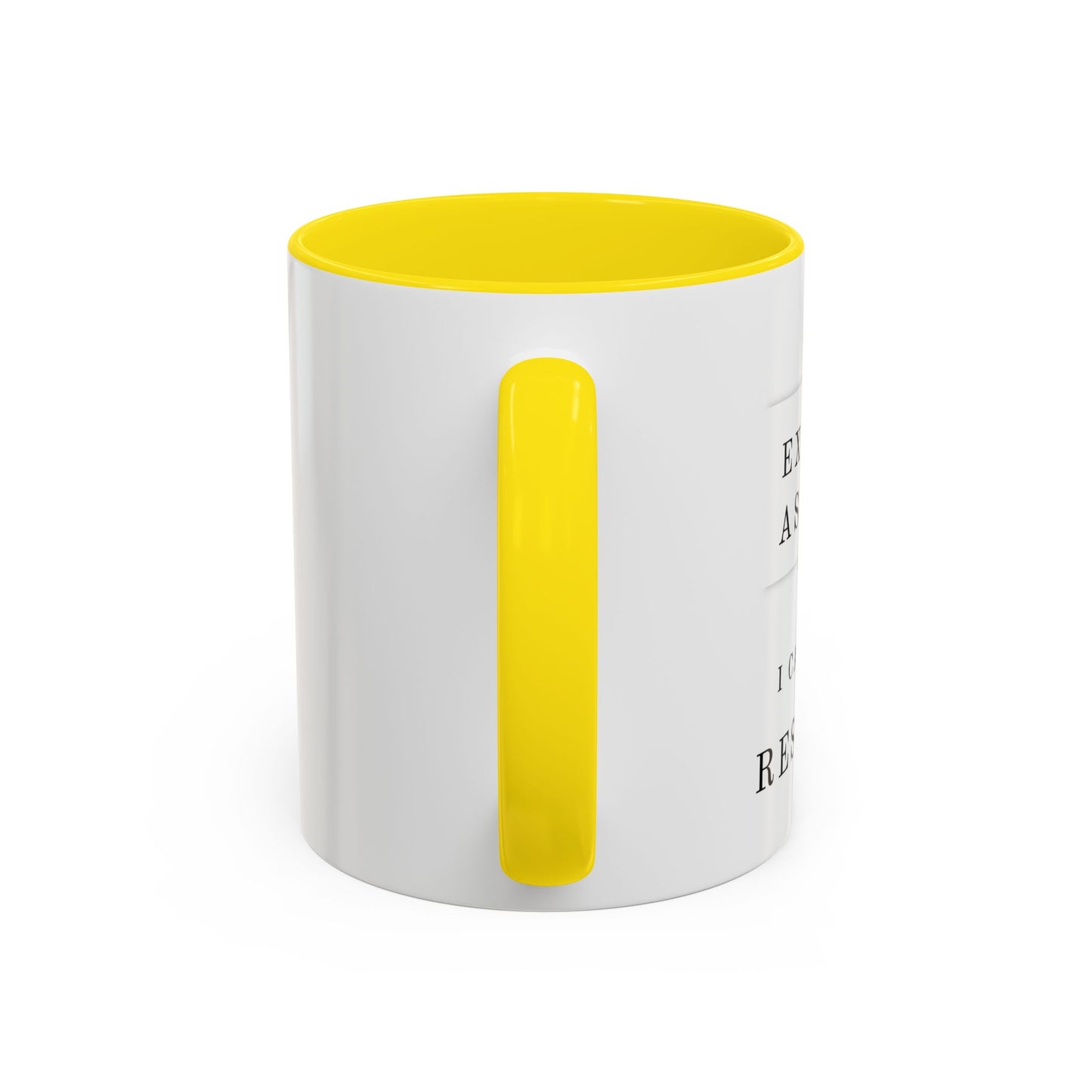 Executive Assistant Floral Coffee Mug - "I can't fix stupid, but I can reschedule it."