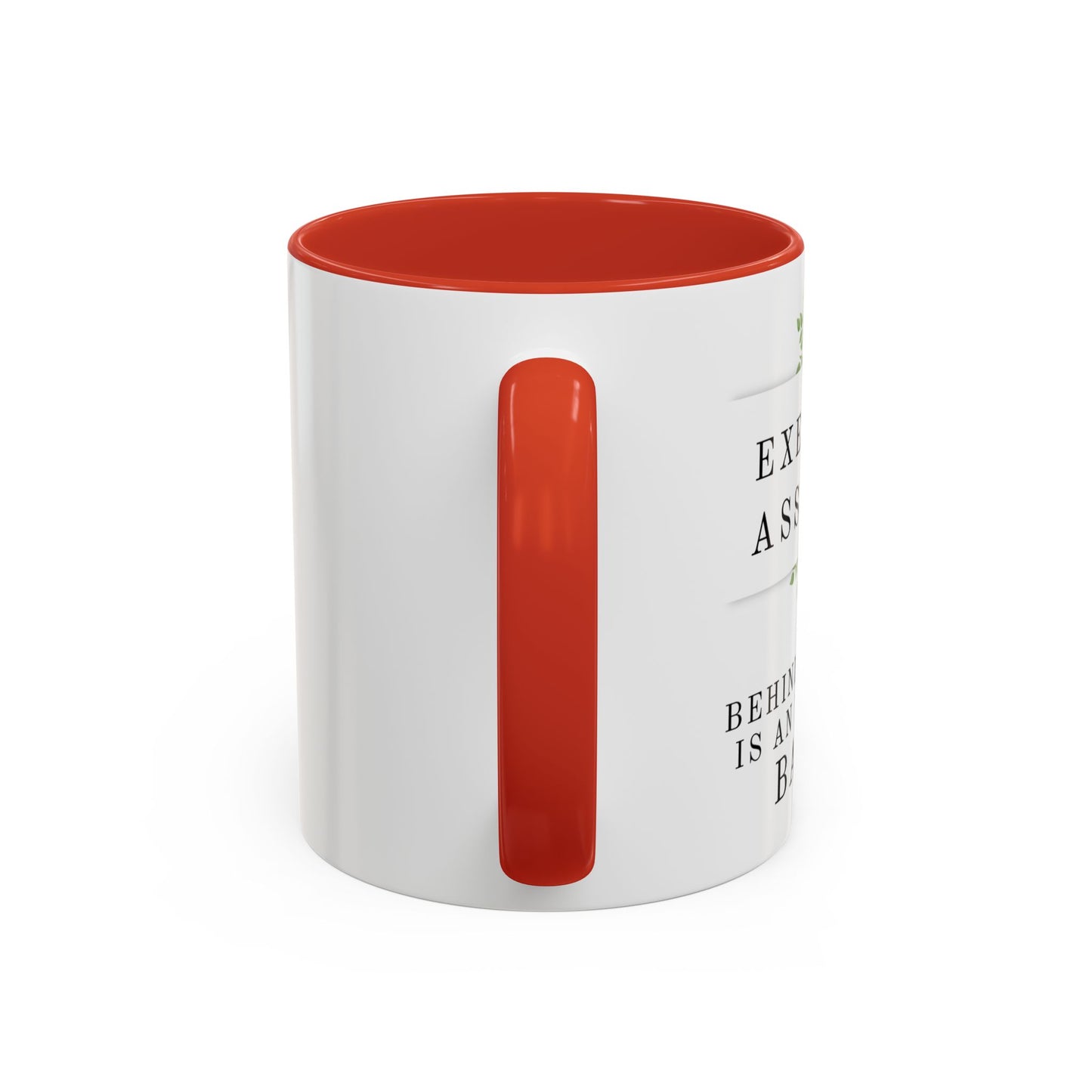 Executive Assistant Floral Coffee Mug – “Behind every exec is an exhausted badass.”