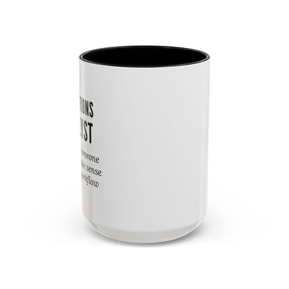 Operations Analyst Coffee Mug – “I Fix Problems You Don’t Even Know You Have”