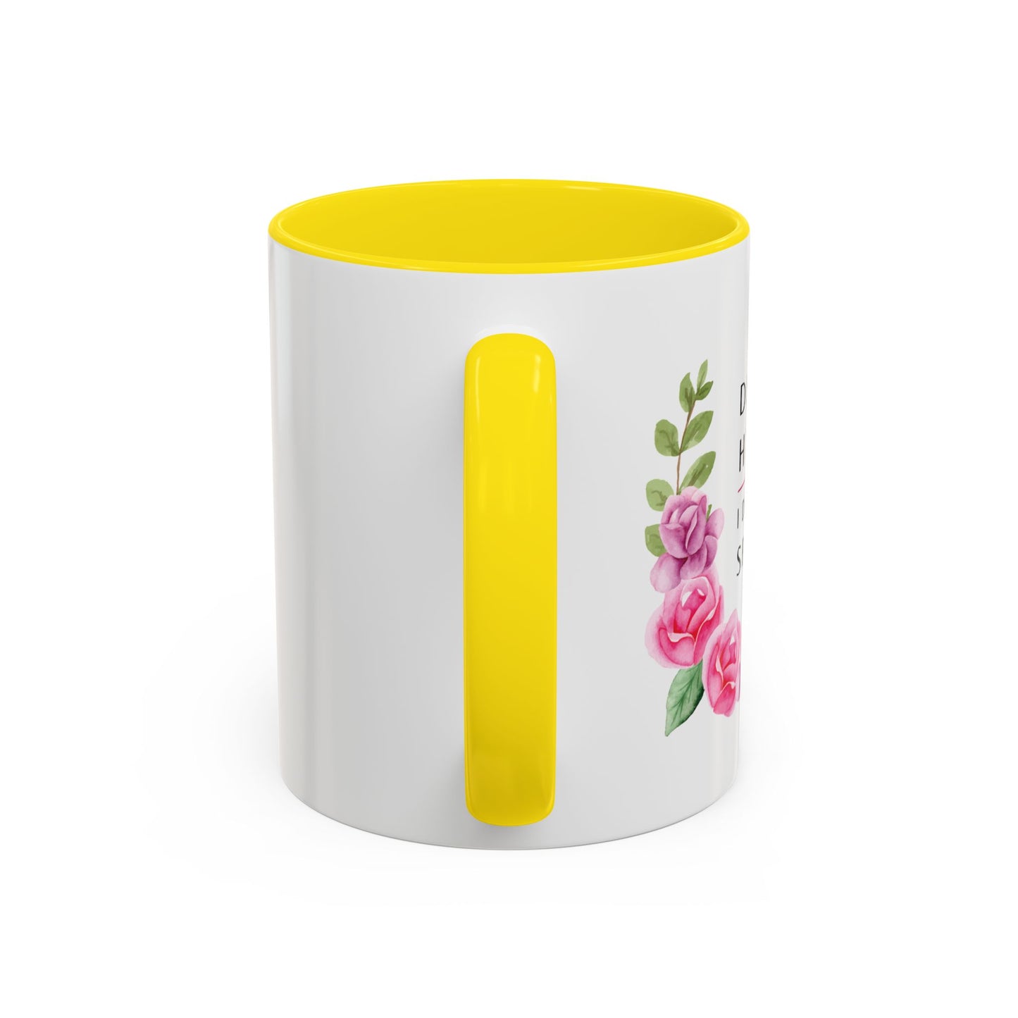 Dental Hygienist Floral Mug – "I Do It for the Sparkle"