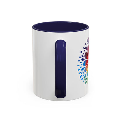 Project Coordinator Rainbow Coffee Mug – “I’m fluent in vague replies and tight deadlines.”