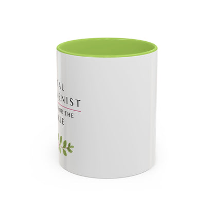 Dental Hygienist Floral Mug – "I Do It for the Sparkle"