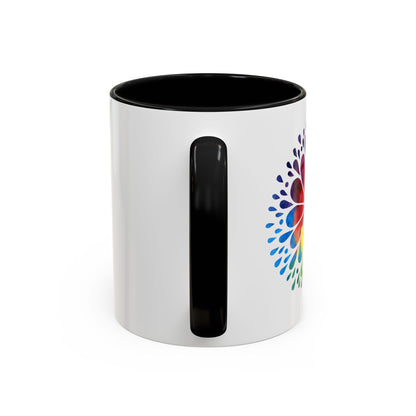 Project Coordinator Rainbow Coffee Mug – “I’m fluent in vague replies and tight deadlines.”