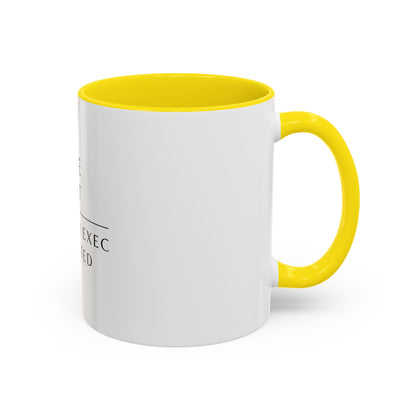 Executive Assistant Floral Coffee Mug – “Behind every exec is an exhausted badass.”