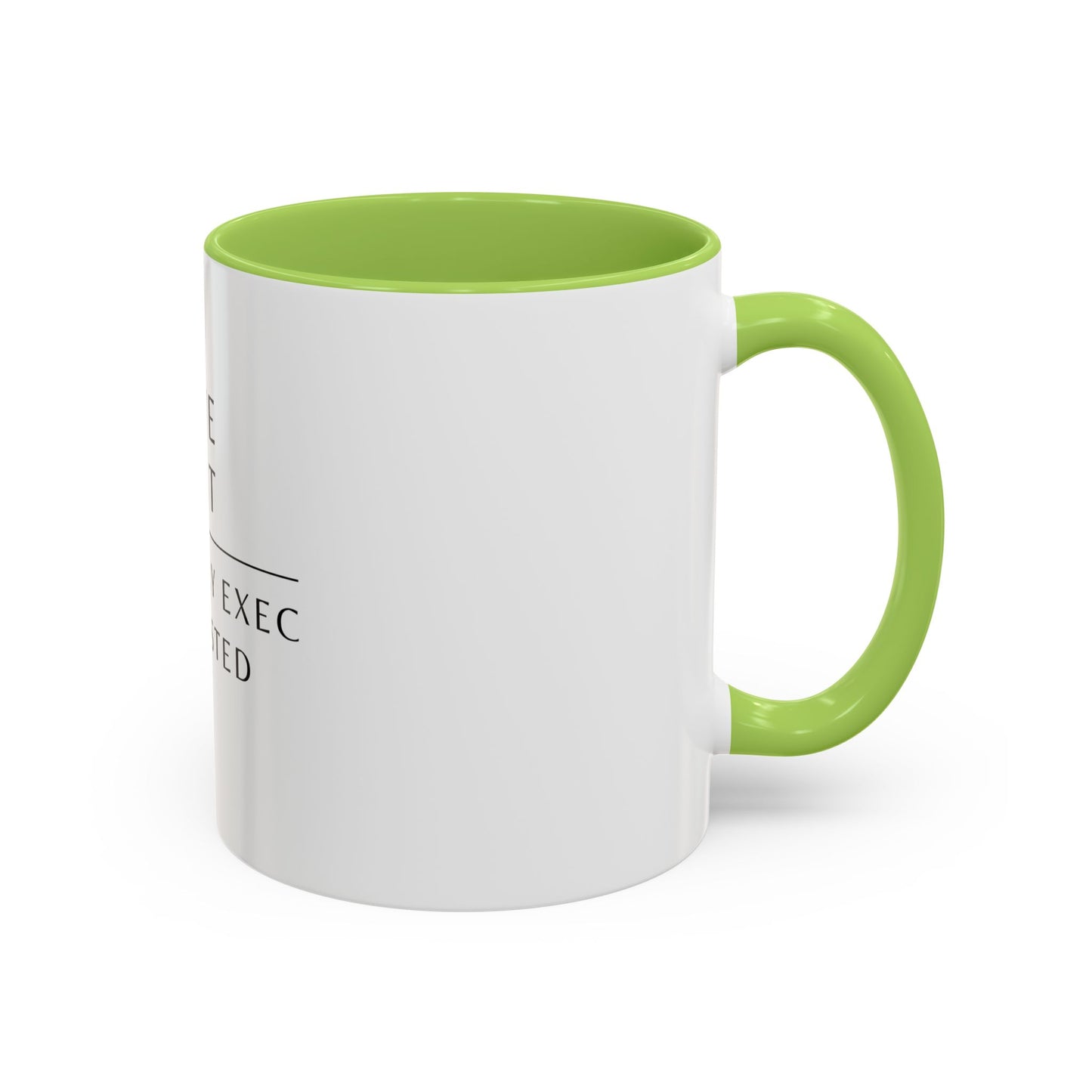 Executive Assistant Floral Coffee Mug – “Behind every exec is an exhausted badass.”