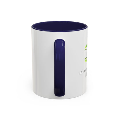 Nurse Floral Coffee Mug – "If I Roll My Eyes Any Harder, I’ll Code"