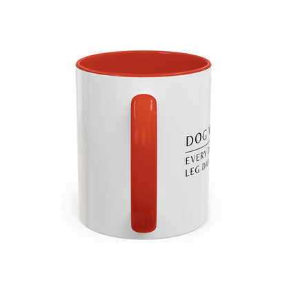 Dog Walker Coffee Mug – “Every day is leg day.”