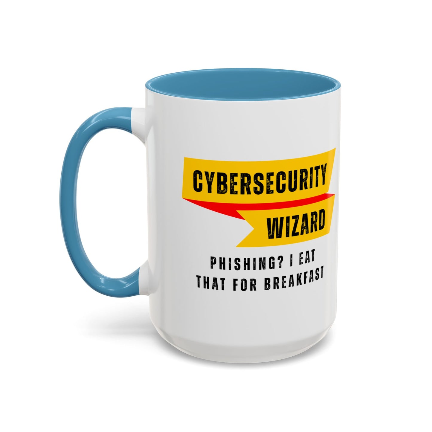 Cybersecurity Coffee Mug - "Fishing? I eat that for breakfast"