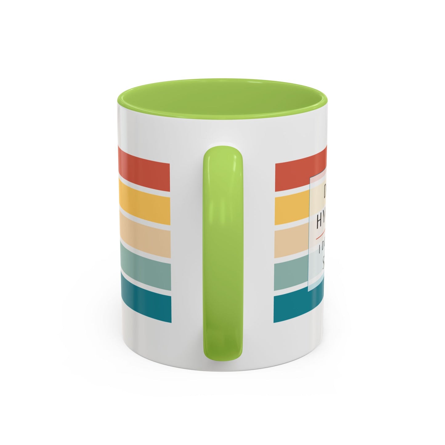Dental Hygienist Striped Coffee Mug – "I Do It for the Sparkle"
