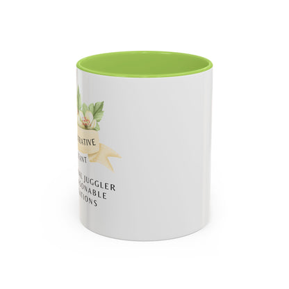 Administrative Assistant Floral Coffee Mug: "Professional Juggler of Unreasonable Expectations"