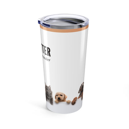 Pet Sitter Tumbler 20 oz – “Certified Treat Dealer”