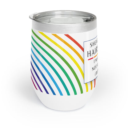 Wine Tumbler – “Hairstylist: I’m a Stylist, Not a Magician (But Close)”