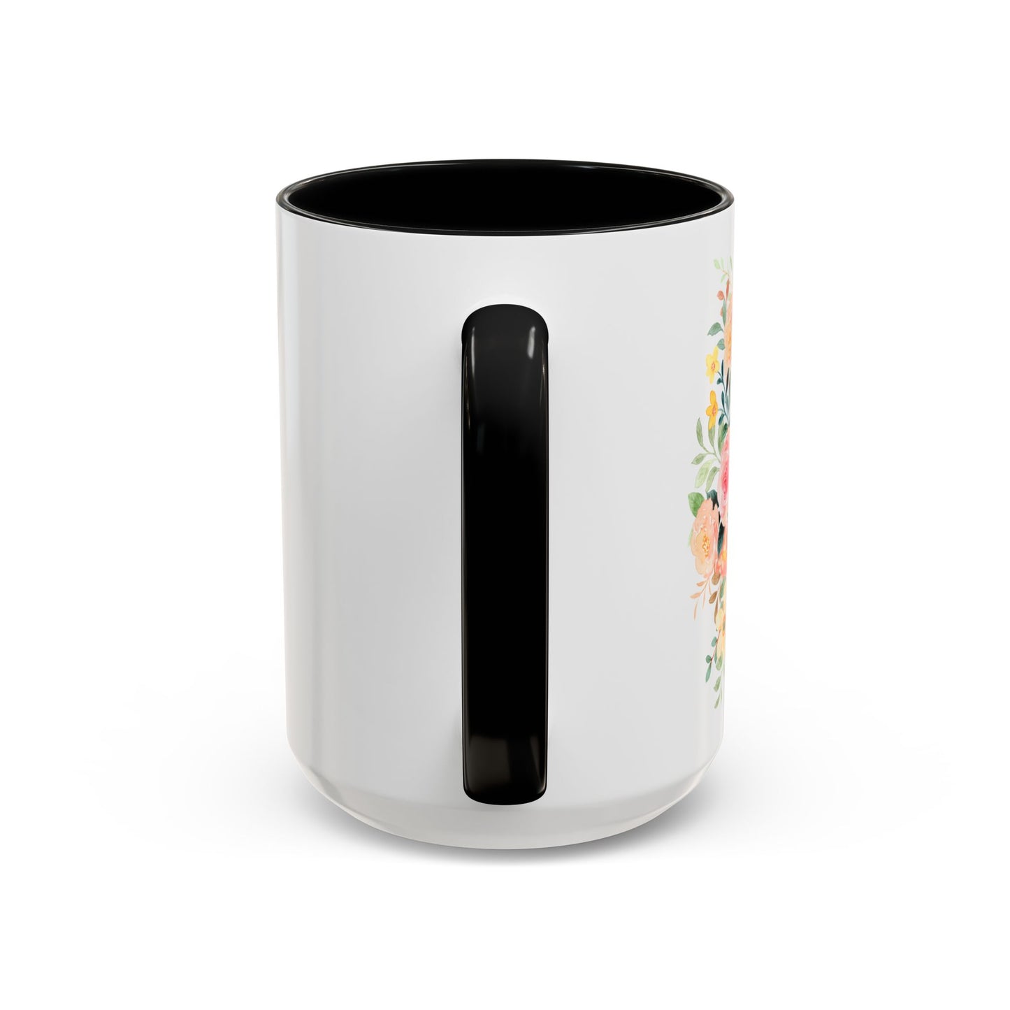 Dental Hygienist Floral Coffee Mug – "Just Here for the Scrape Sound"