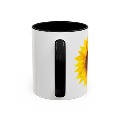 Nurse Sunflower Coffee Mug – "I Triage Your Nonsense Daily"