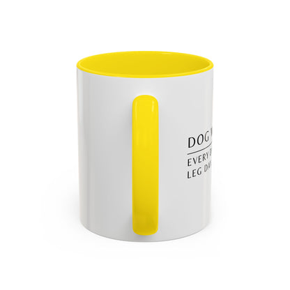 Dog Walker Coffee Mug – “Every day is leg day.”