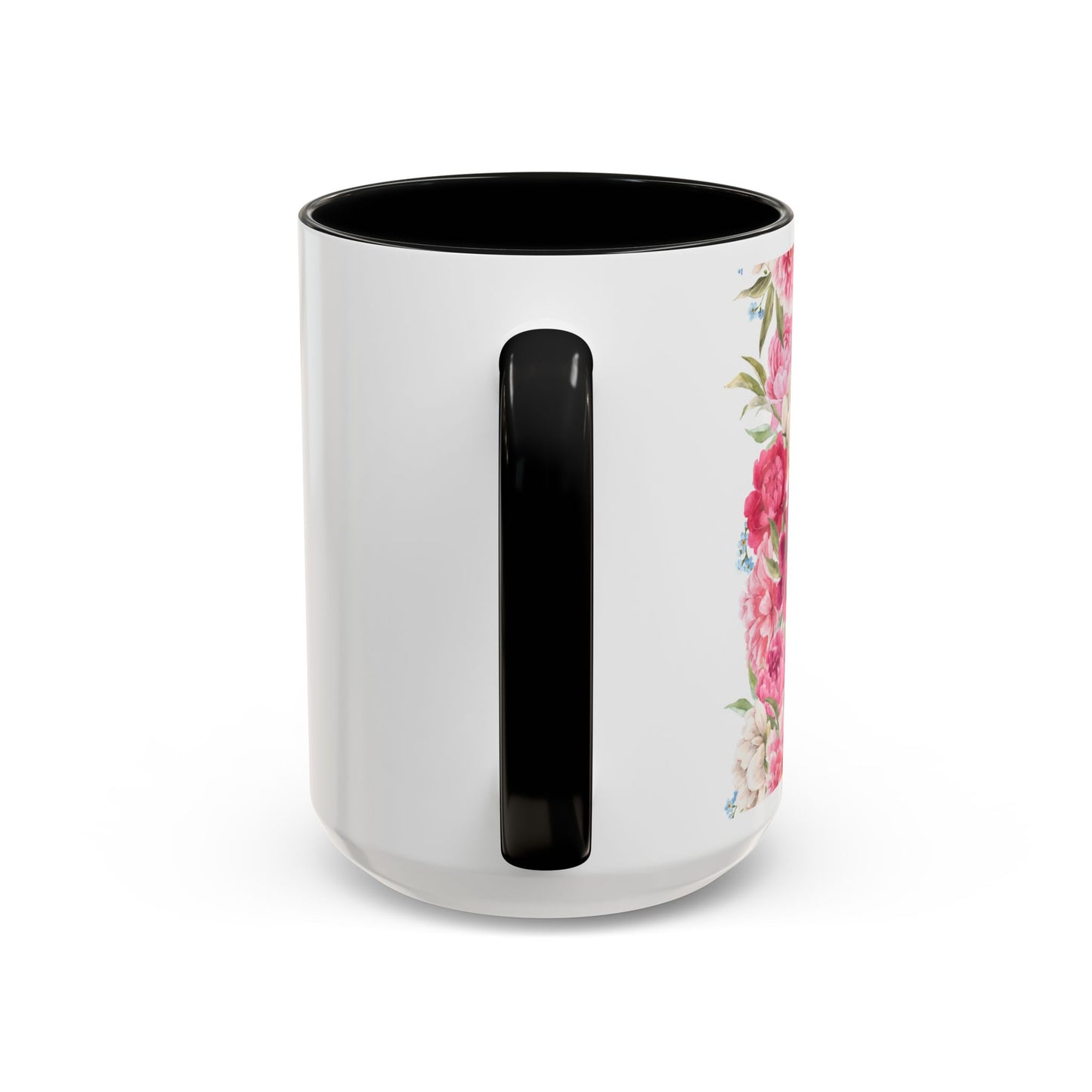 Human Resources Floral Coffee Mug: "Because Common Sense Isn’t That Common"