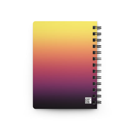 Executive Assistant Gradient Spiral Notebook – “I get paid to babysit grownups.”