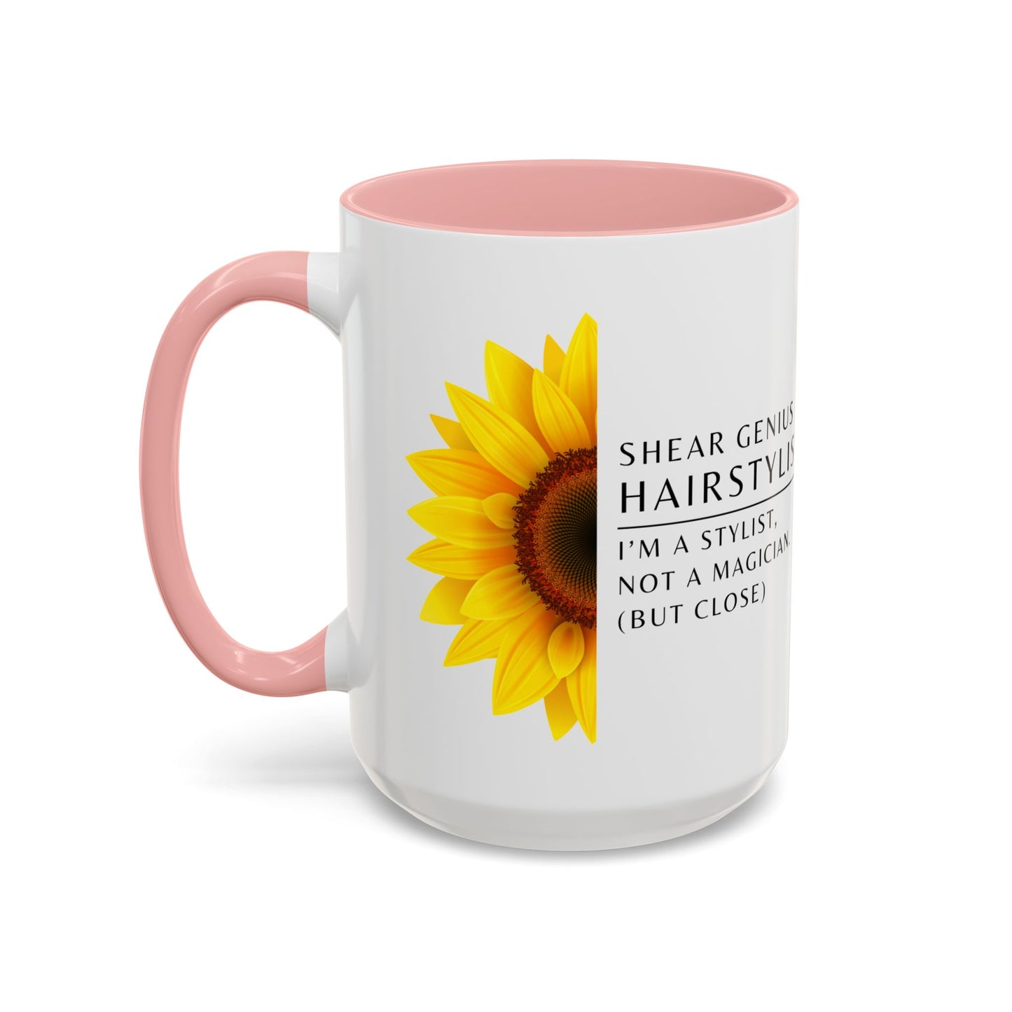 Hairstylist Coffee Mug – “I’m a Stylist, Not a Magician. (But Close.)”