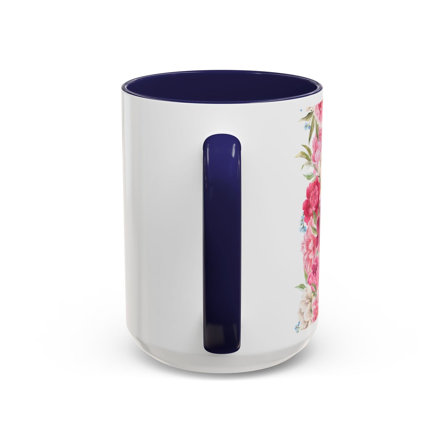Nurse Floral Coffee Mug – "I’m Trained in CPR and Sarcasm"