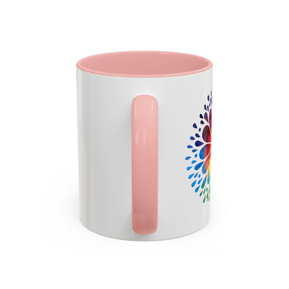 Project Coordinator Rainbow Mandala Coffee Mug – “Trust me, I have a spreadsheet for that.”