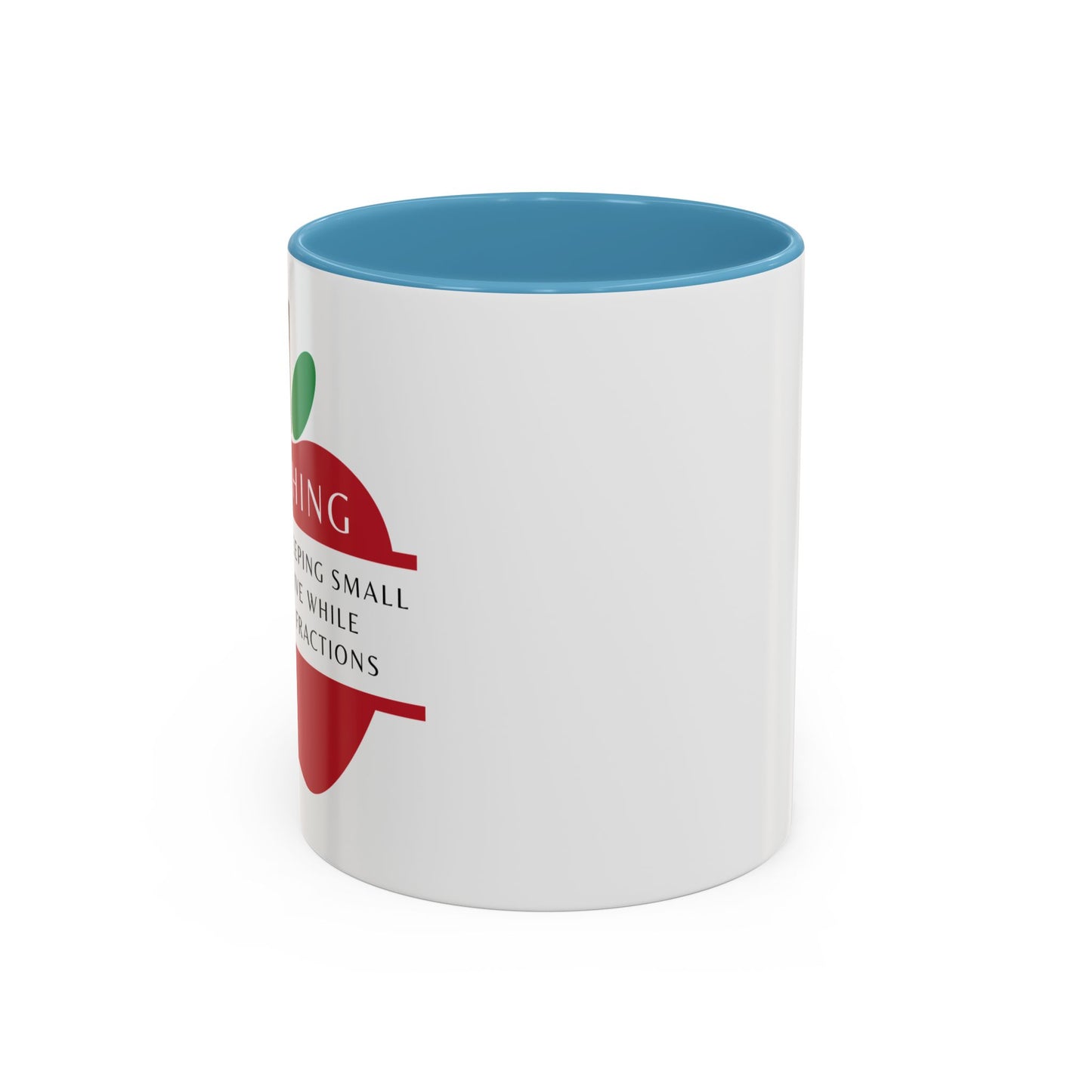 Teacher Coffee Mug – “The art of keeping small humans alive while explaining fractions”