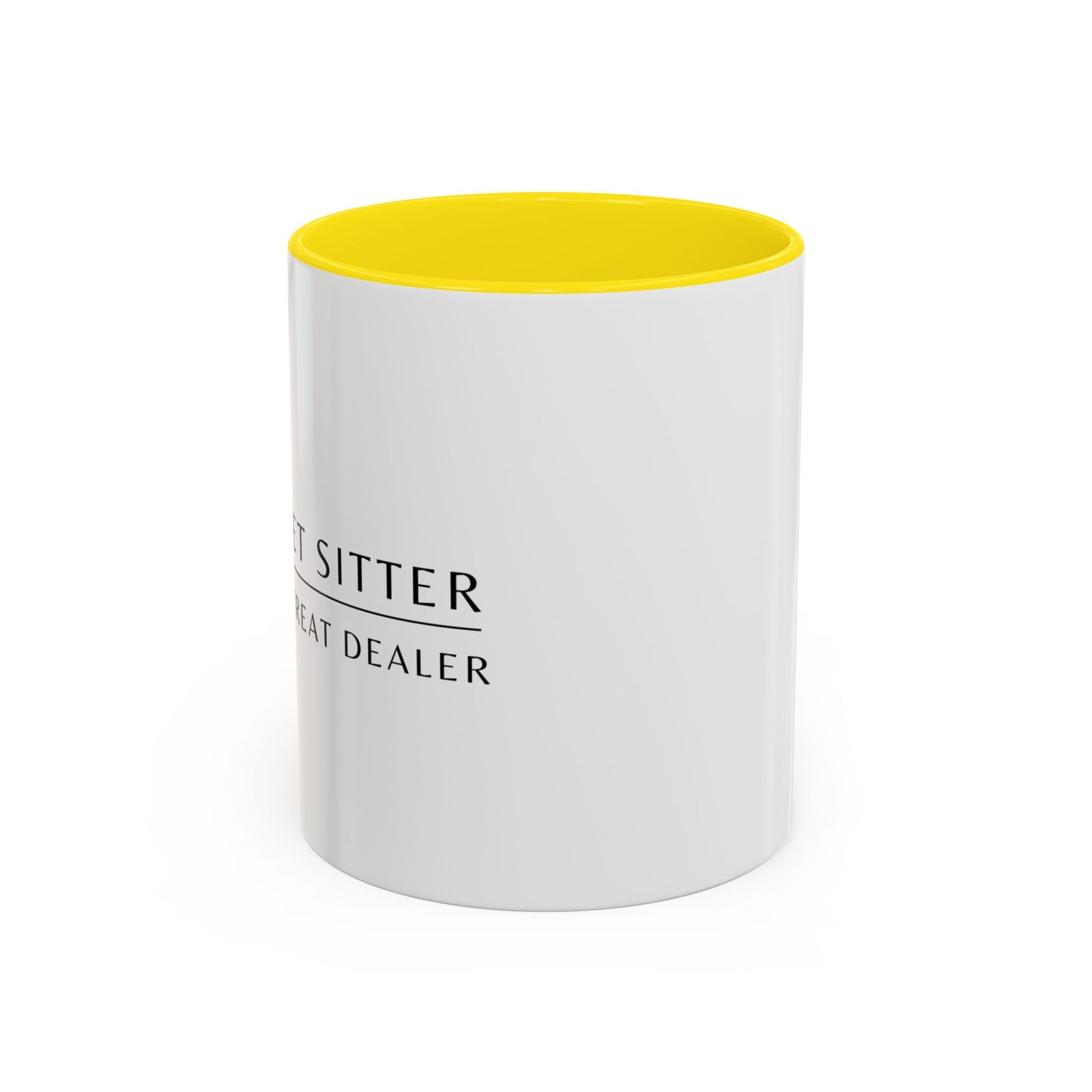 Pet Sitter Coffee Mug – “Certified Treat Dealer.”