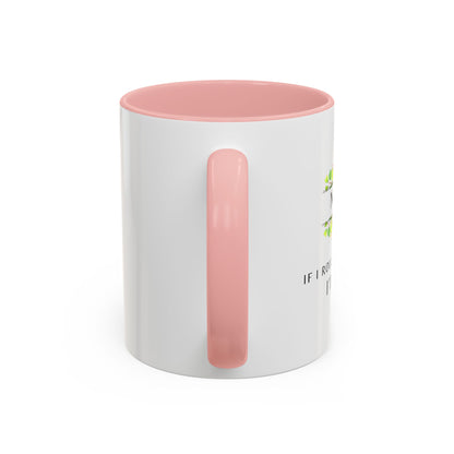 Nurse Floral Coffee Mug – "If I Roll My Eyes Any Harder, I’ll Code"