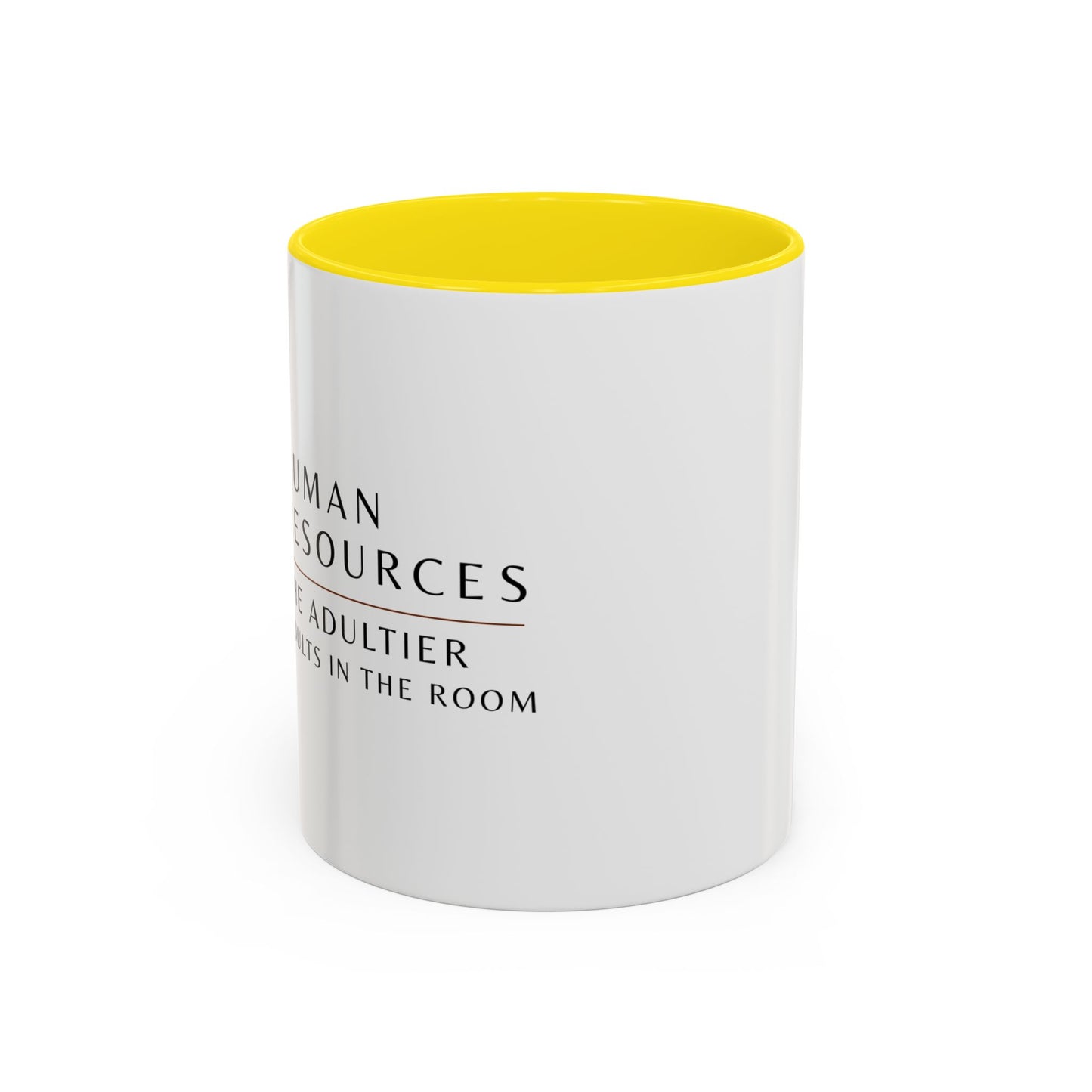 Human Resources Sunflower Coffee Mug: "Because Common Sense Isn’t That Common"