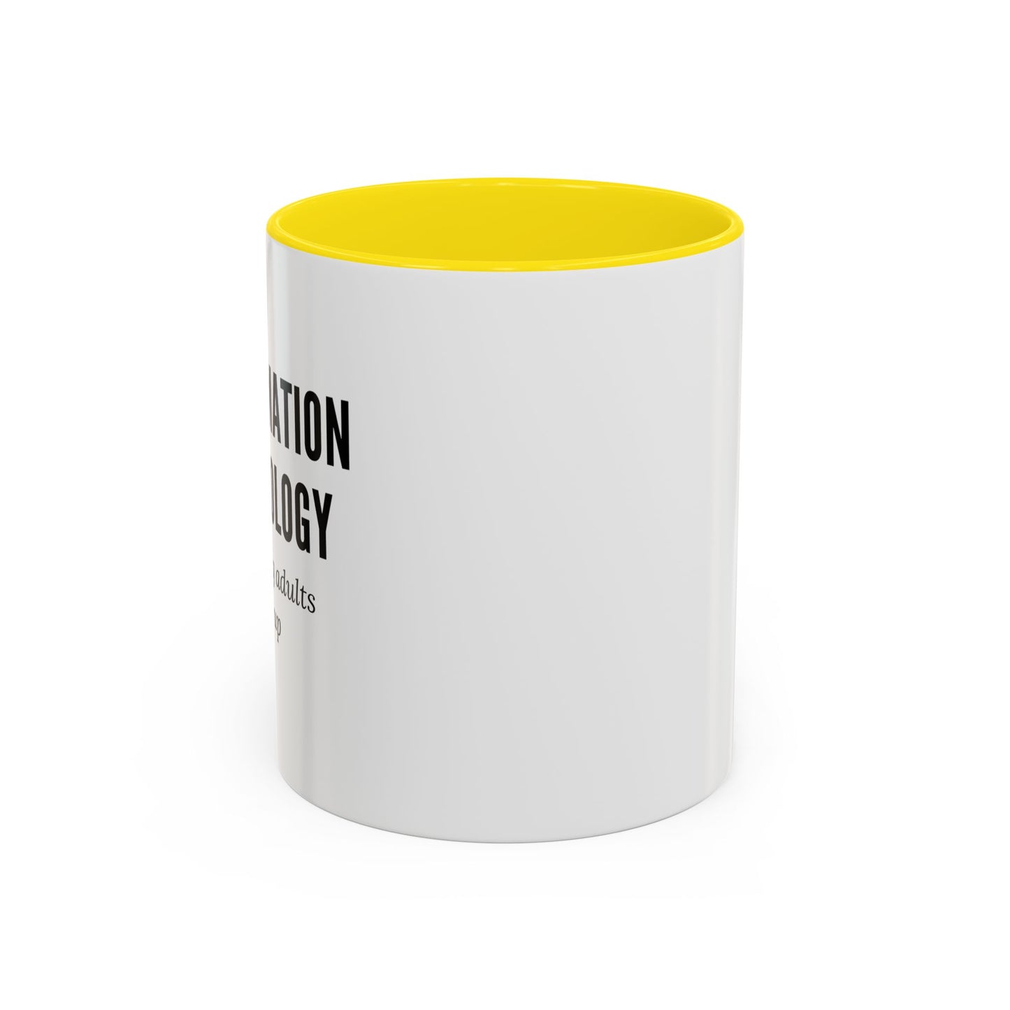 Information Technology Coffee Mug: "Babysitting Adults Since Dial-Up"