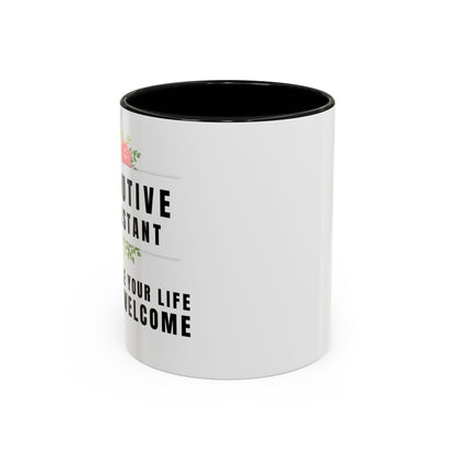 Executive Assistant Coffee Mug - "I schedule your life. You're welcome."