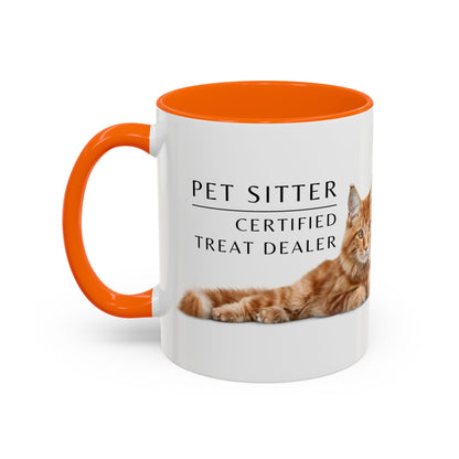 Pet Sitter Coffee Mug – “Certified Treat Dealer.”