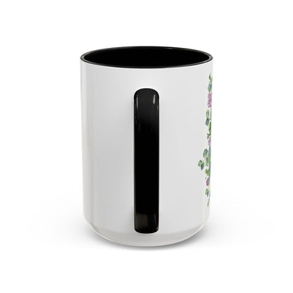 Dental Hygienist, Floral Coffee Mug – "Just Here for the Scrape Sound"