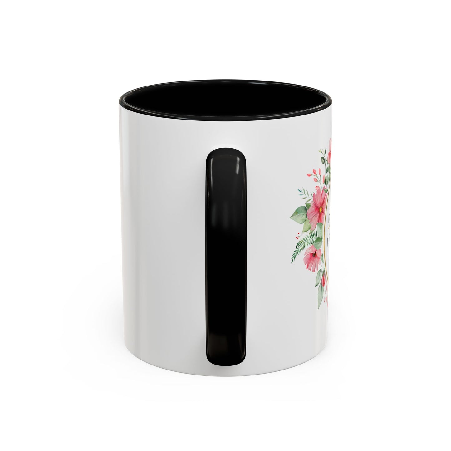 Dental Hygienist Floral Coffee Mug – "I See Through Your Floss Lies"