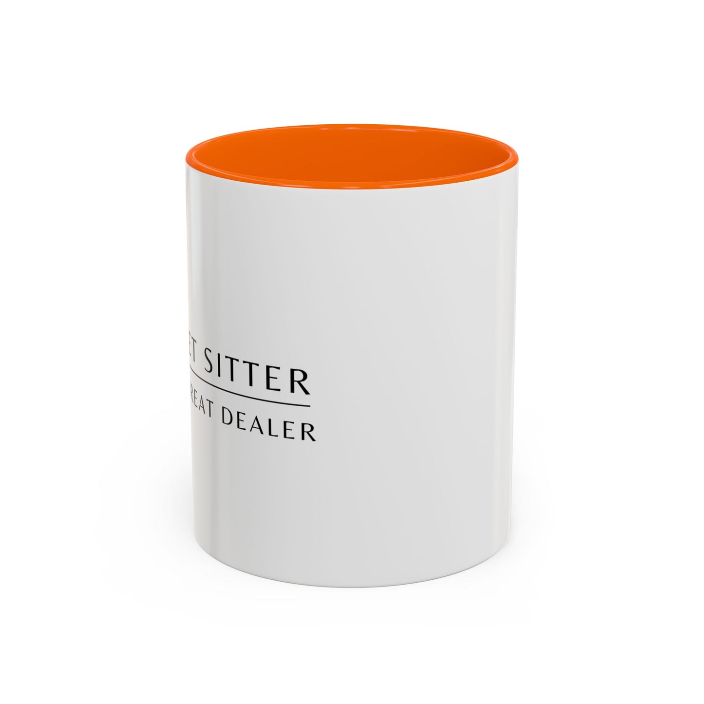 Pet Sitter Coffee Mug – “Certified Treat Dealer.”